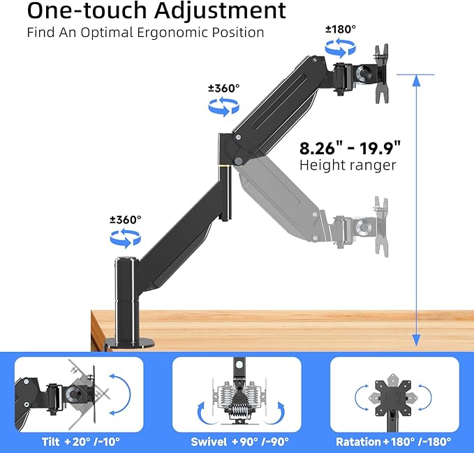 Suptek Ultrawide Monitor Arm Mount - Image 3