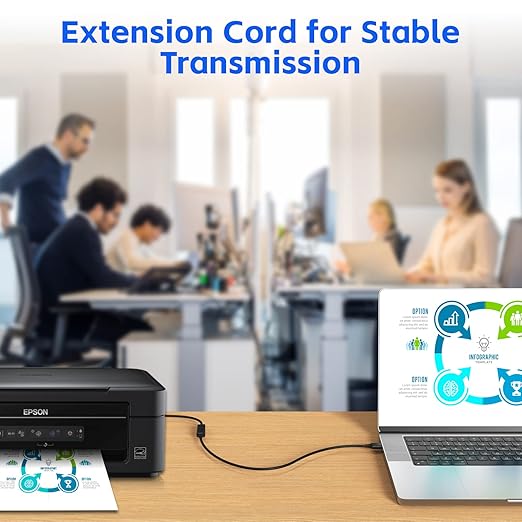 USB Extender Cord 5FT, USB 3.0 Extension Cable, USB A Male to Female, Compatible - Image 5