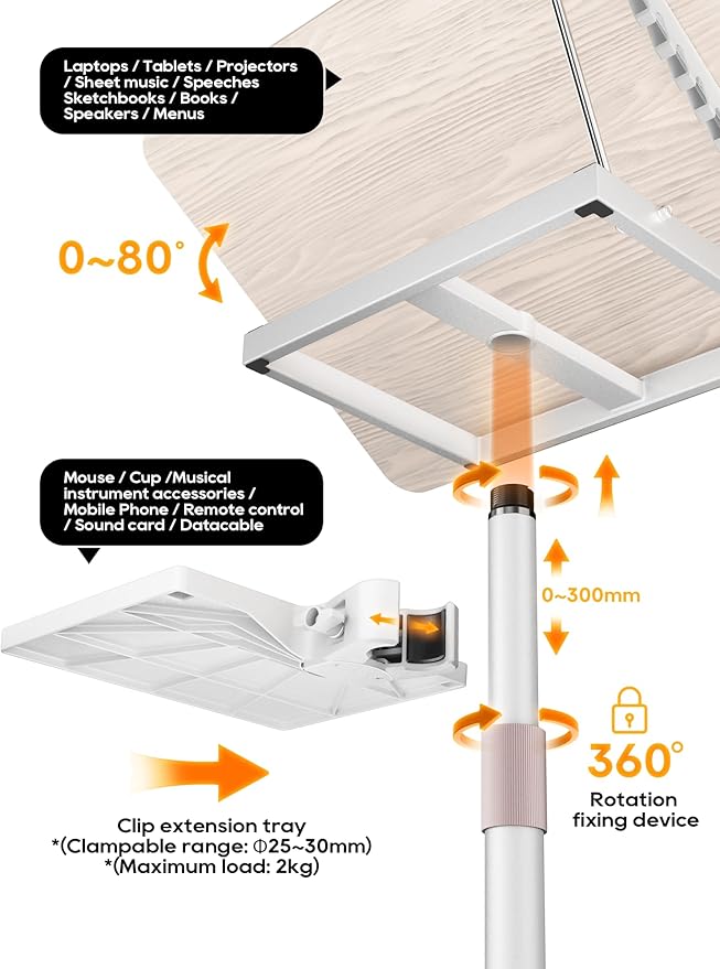 2 in 1 Adjustable Book Stand - Image 9