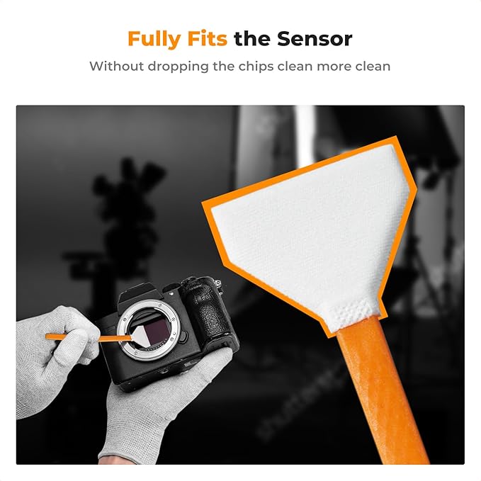 K&F Concept 6 Pack Full-Frame Sensors Cleaning Swabs, DSLR SLR Digital Camera - Image 3