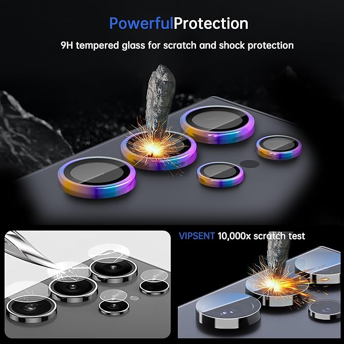 For Samsung Galaxy S23 Ultra Camera Lens Protector, Individual Lens Protector - Image 2