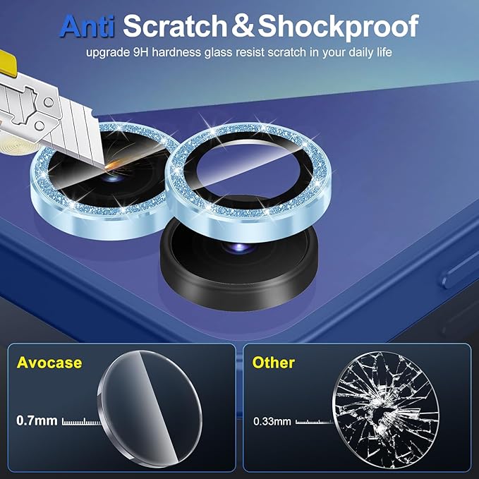 for Samsung Galaxy Z Flip 7 Camera Lens Protector, Individual Metal Ring - Image 3