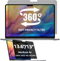 360° Privacy Screen Protector for Macbook Air 13.6/13 Inch, Privacy Screen by Halloive