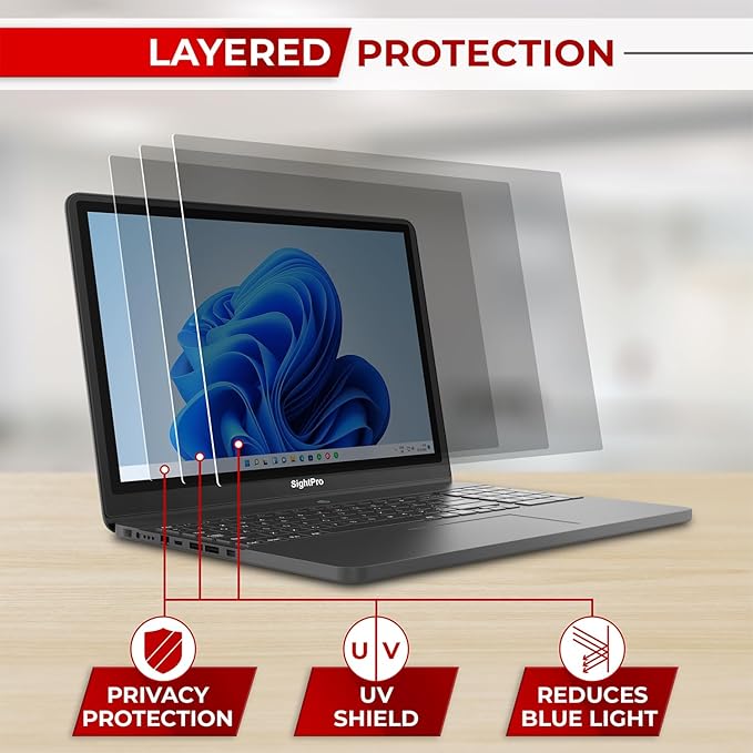 14 Inch 16:9 Laptop Privacy Screen Filter - Image 9
