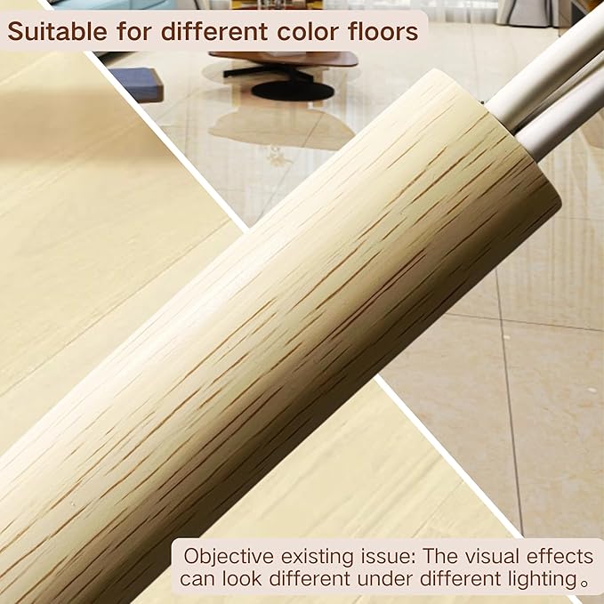 3.3ft Self Adhesive Floor Cord Cover, Heavy Duty Soft PVC Cable Protector and - Image 4