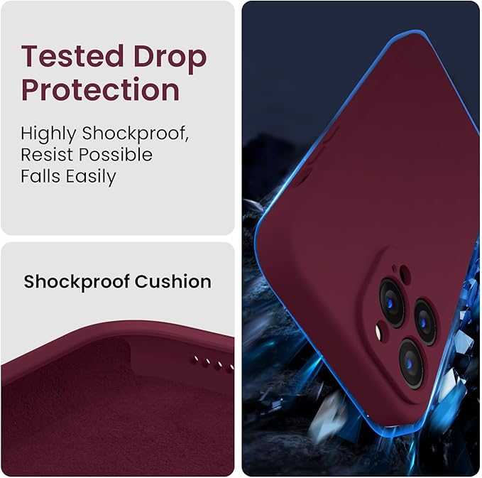 FireNova Designed for iPhone 13 Pro Max Case, Silicone Phone Case with - Image 4