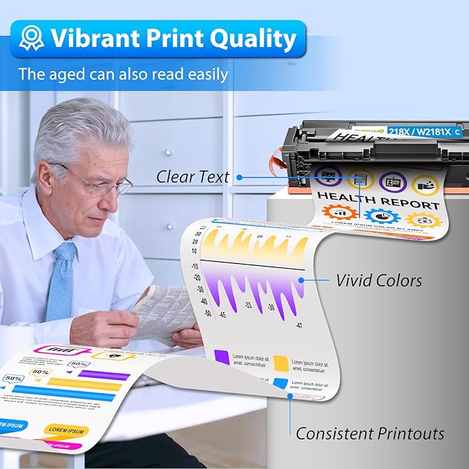 218X Toner Cartridges 4 Pack - Image 4