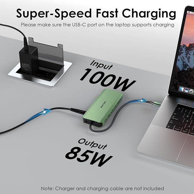 WAVLINK USB C Docking Station Dual Monitor, USB Type C Hub Triple Display - Image 6