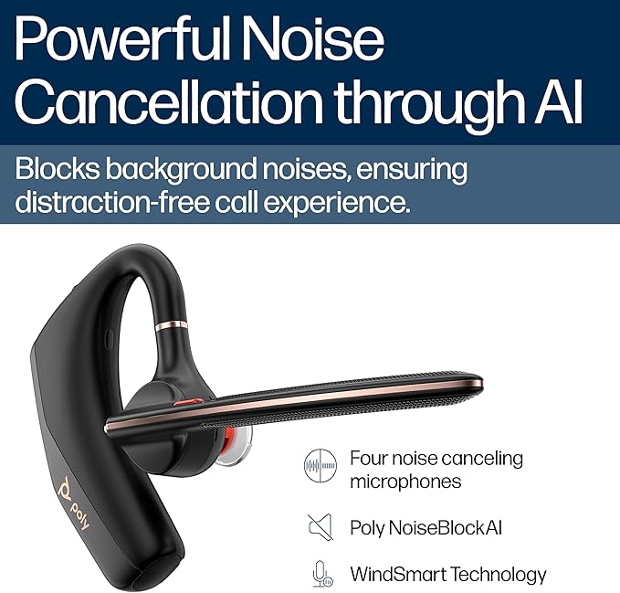 POLY Voyager Legend 50 UC Bluetooth Headset - Image 4