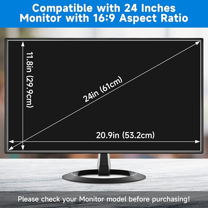 24 Inch Anti Blue Light Screen Protector - Image 6