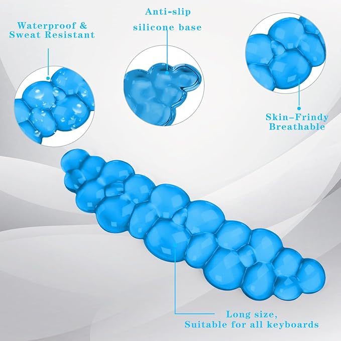 Gel Cloud Keyboard Wrist Rest, Cute Wrist Support and Arm Support Keyboard Rest - Image 3
