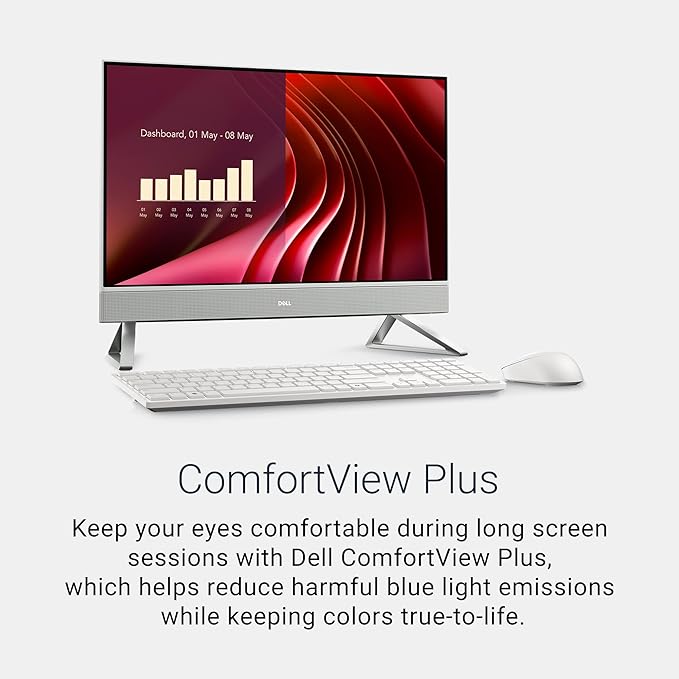 Dell 24 All-in-One Desktop ec24250-23.8-inch FHD Display, Intel Core 3 - Image 3