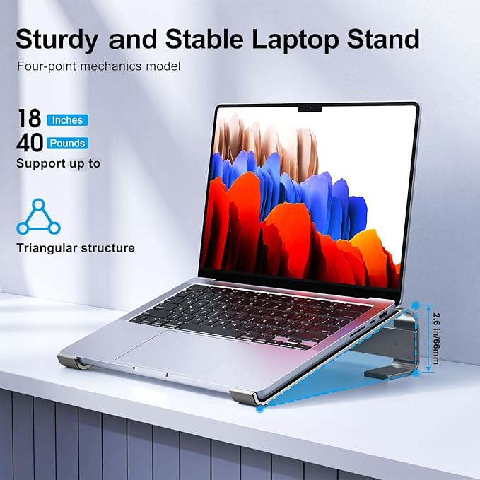 Laptop Riser for Desk - Image 3