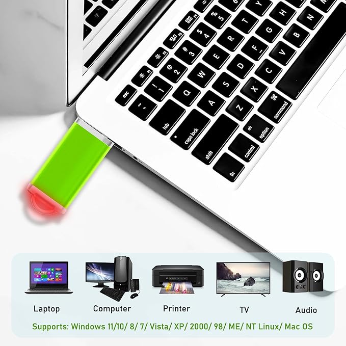 USB Thumb Drive 2GB Flash Drive 20 Pack Nicepicten Zip Drive USB 2.0 Flash - Image 3