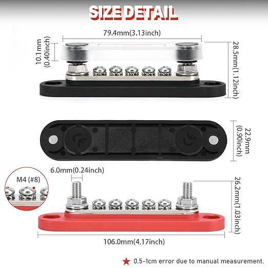 150A 12V Power Distribution Block - Image 6