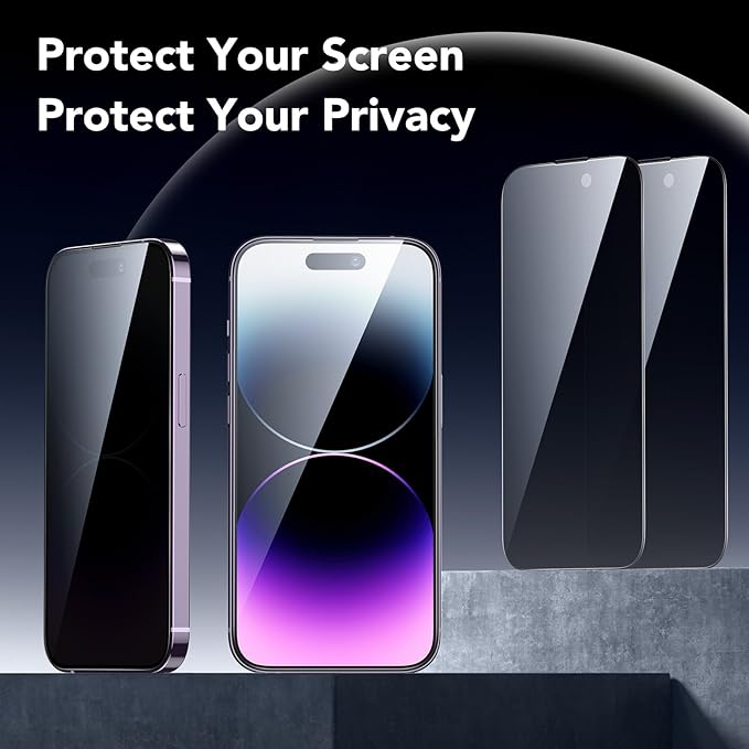 ESR 3 Pack for iPhone 14 Pro Max Privacy Screen Protector, Anti-spy - Image 2