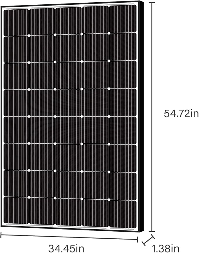 Newpowa 250W Solar Panel Monocrystalline - Image 3