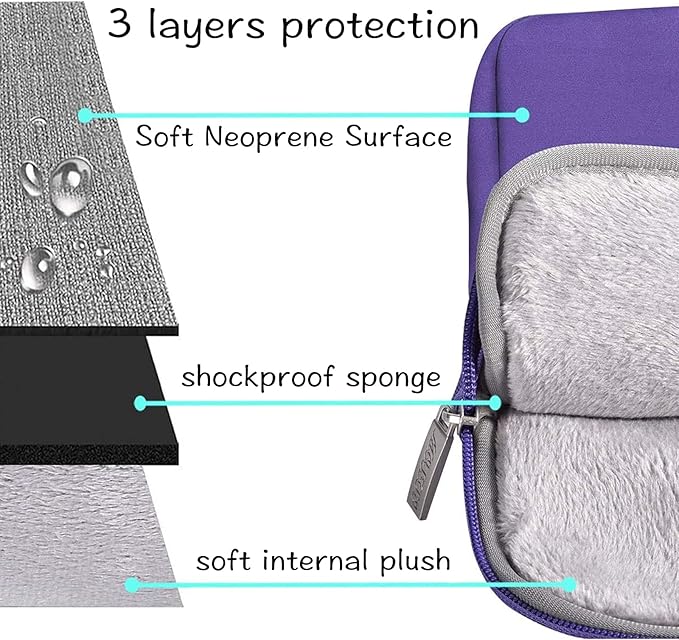 MOSISO Laptop Case 13.3 inch, 13-13.3 inch Laptop Sleeve Bag Compatible - Image 3