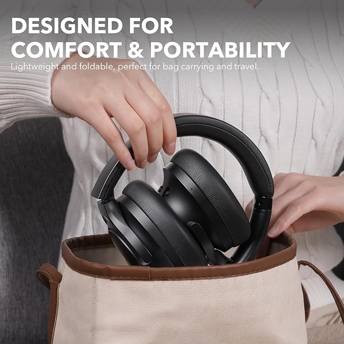 1Mii Y8+ Noise Cancelling Headphones Bluetooth, Wireless LDAC Hi-Res Audio - Image 9