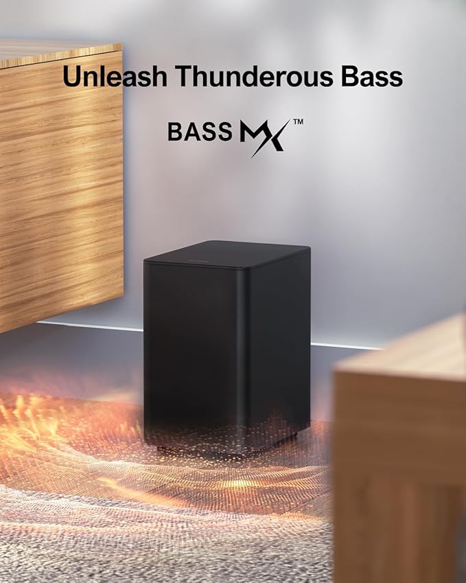 ULTIMEA 5.1 Sound Bar for Smart TV, Virtual Surround Sound System for TV - Image 4