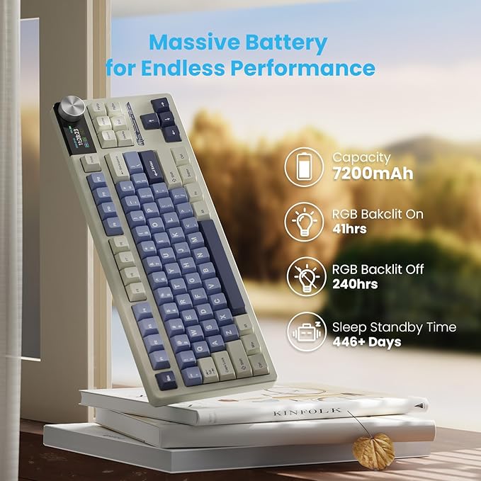 RK ROYAL KLUDGE S85 Wireless Mechanical Keyboard - Image 5