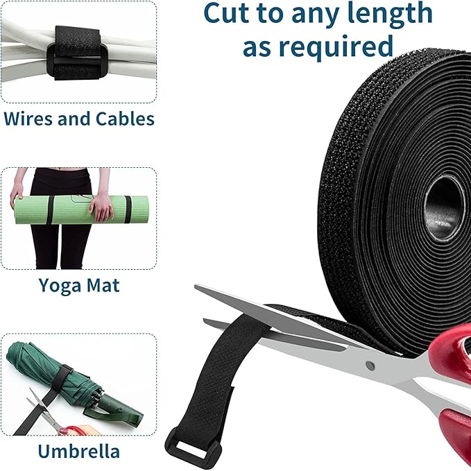 26Ft x 0.8In Adjustable Cable Straps - Image 4