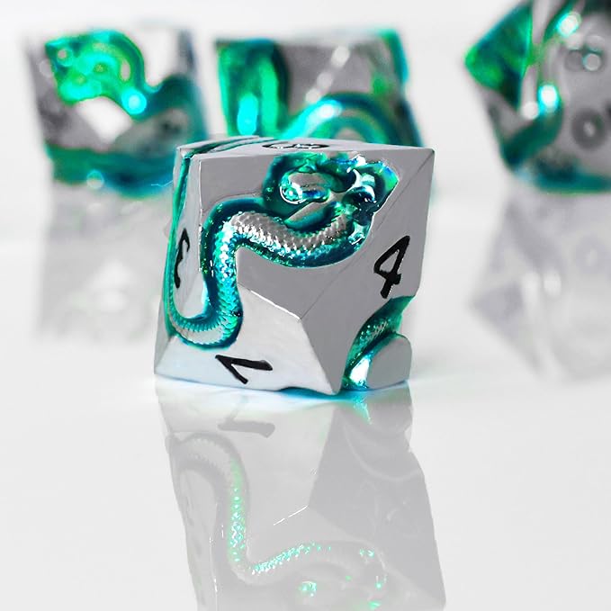 RULE DICE Metal DND Dice Set for Dungeons and Dragons - Image 4