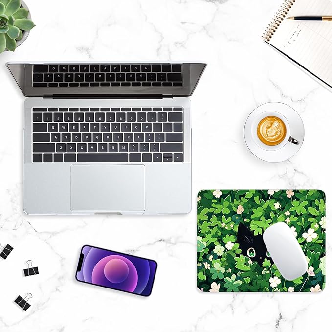ITNRSIIET Mouse Pad with Stitched Edge Premium Textured Smooth Precise - Image 7