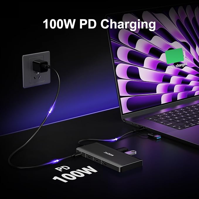 USB C Docking Station 3 Monitors Compatible - Image 5