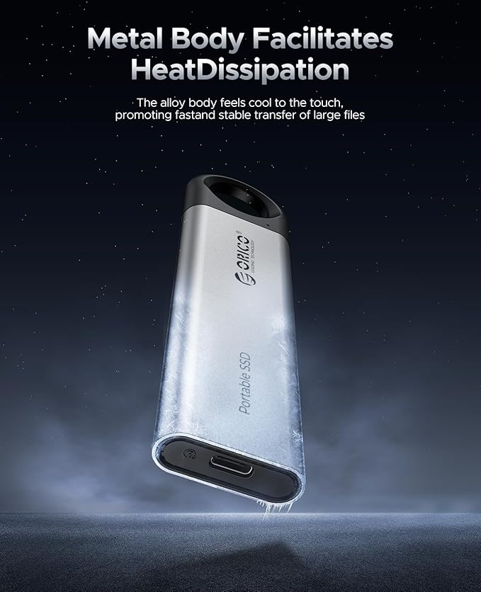 ORICO 1TB External SSD Up to 1050MB/s, Hanging Hole Design Portable Solid State - Image 5