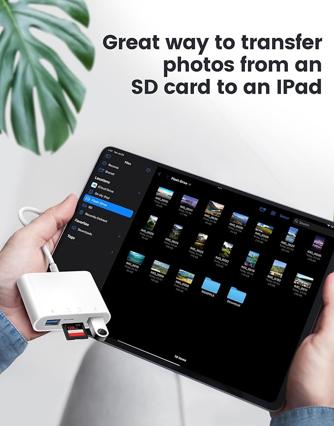 USB C SD Card Reader, Type C 4-Slots Memory Card Adapter - Image 6