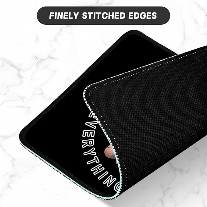 ITNRSIIET Mouse Pad with Stitched Edge Premium Textured Smooth Precise - Image 4