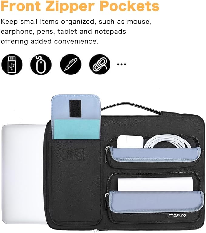 MOSISO 360 Protective Laptop Case 13 inch, Laptop Sleeve Compatible - Image 2