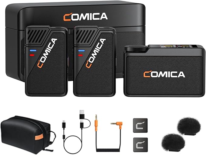 COMICA BooMax Wireless Lavalier Microphone by COMICA