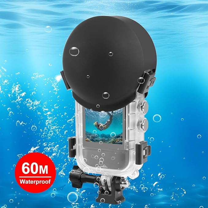 Invisible Dive Case for Insta360 X5, FotStdio Insta 360 X5 Waterproof Case - Image 2