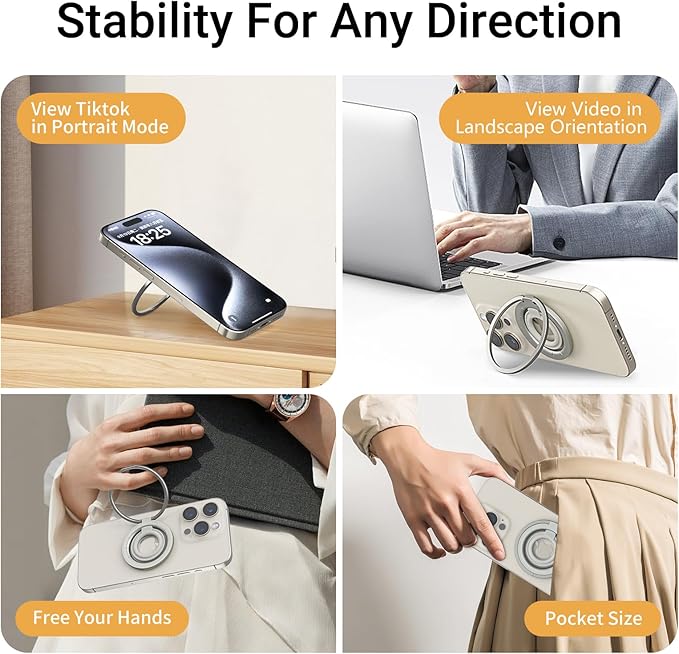 OPSO Magnetic Phone Ring Holder - Image 5