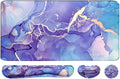 Large Mouse Pad and Keyboard Wrist Rest, Desk Pad by Youarenoble