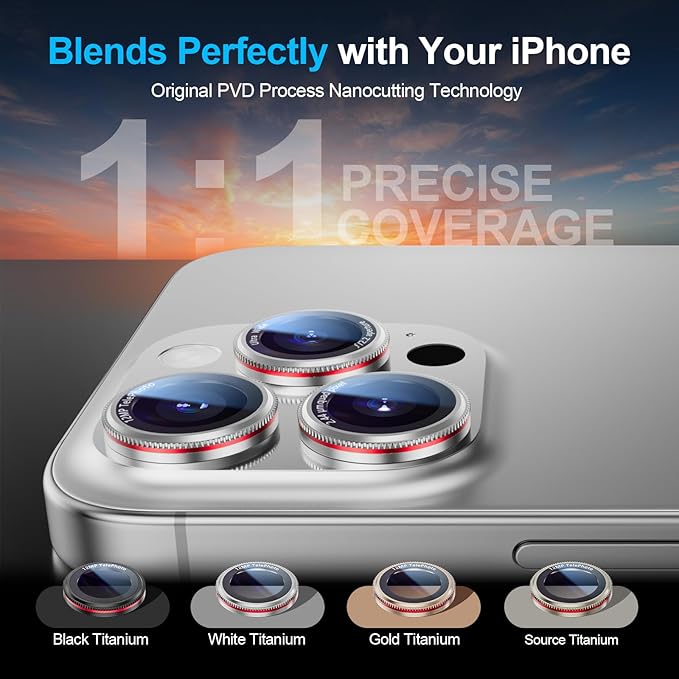X-it 2 Pack Camera Lens Protector, Shatterproof Anti-Scratch Ultra HD Camera - Image 4