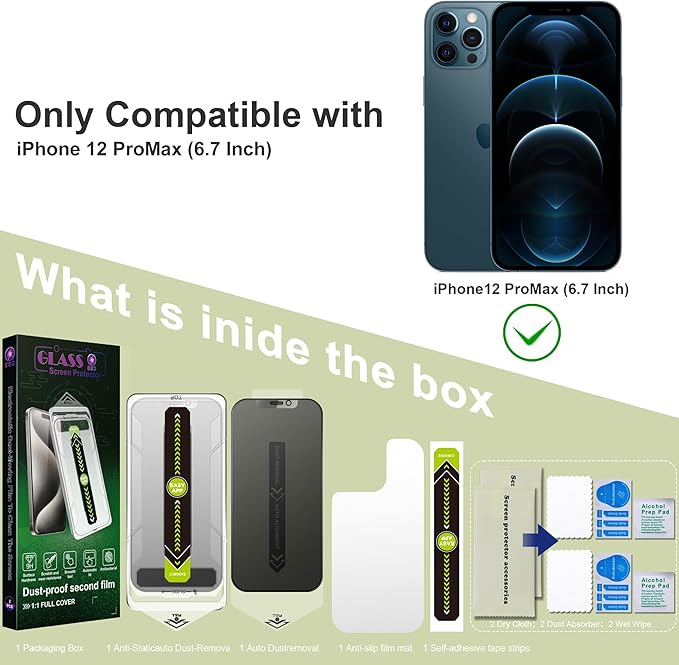 9H Tempered Glass, Anti-Glare, Full Coverage, Anti-Fingerprint, Auto Dust - Image 7