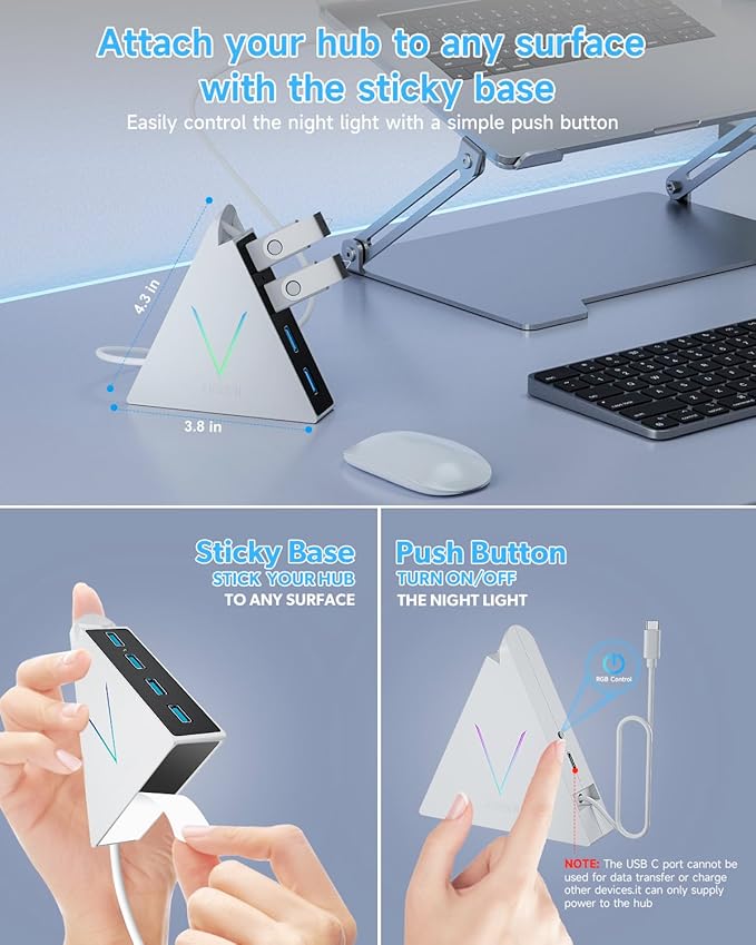 USB C Hub JoyReken, USB C to USB Hub - Image 3