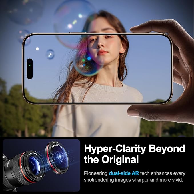 X-it 2 Pack Camera Lens Protector, Shatterproof Anti-Scratch Ultra HD - Image 3