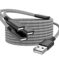 USB Splitter, 3.3FT USB A Male to 3 Female Extension Cable, USB Splitter 1 in 3 by Unknown