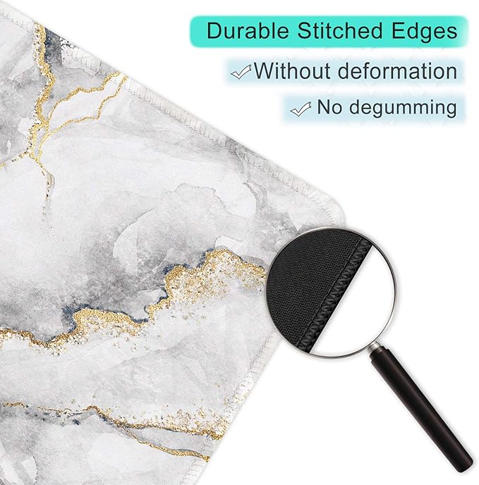 ITNRSIIET Mouse Pad with Stitched Edge Premium Textured Smooth Precise - Image 3