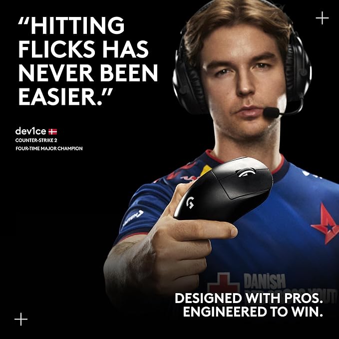 Logitech G PRO X Superlight 2 DEX Wireless Gaming Mouse, 60g pro-Grade - Image 8