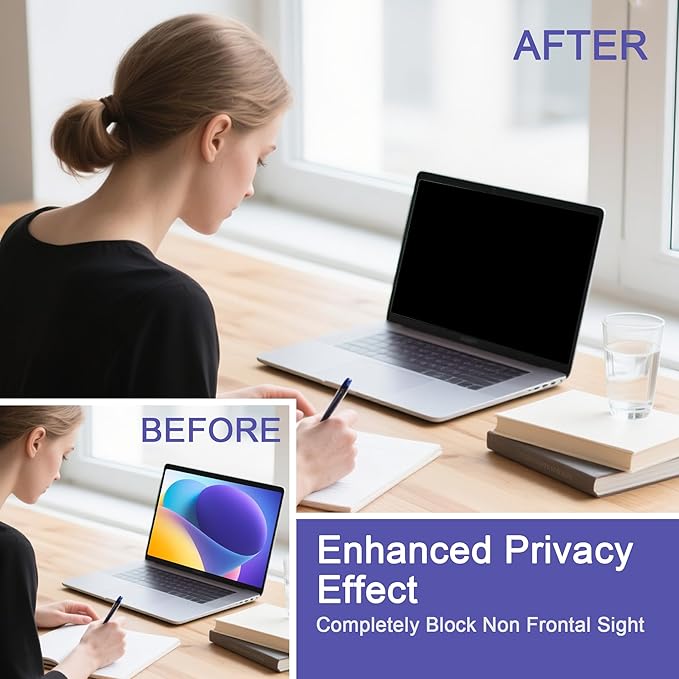 360° Privacy Screen Protector for MacBook Pro 14 Inch Privacy Screen Filter for - Image 3