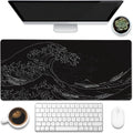 Desk Mat, Extended Big Computer Keyboard Mouse Pad by Eflxamz
