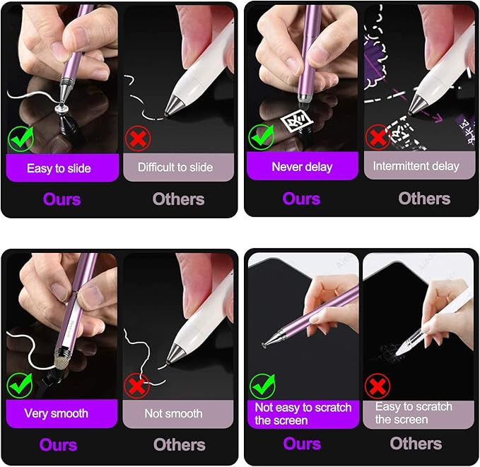 Penyeah 4-in-1 Stylus Pen for Touchscreens, Accurate & Versatile Capacitive - Image 5