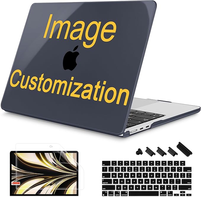 Mektron Custom Photo Case for MacBook Air 13.6 Inch 2022 2023 2024 2025 Release by Mektron