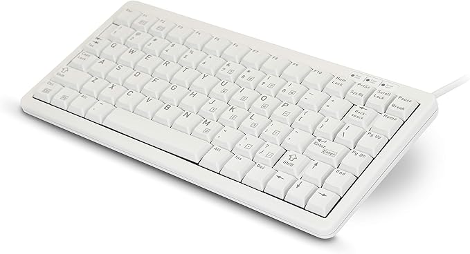 CHERRY ML 4100 Ultraslim Keyboard- Light Gray - Image 2