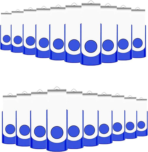 128MB Bulk Flash Drives 50 Pack, EASTBULL USB 2.0 Flash Drives Pack Thumb by EASTBULL